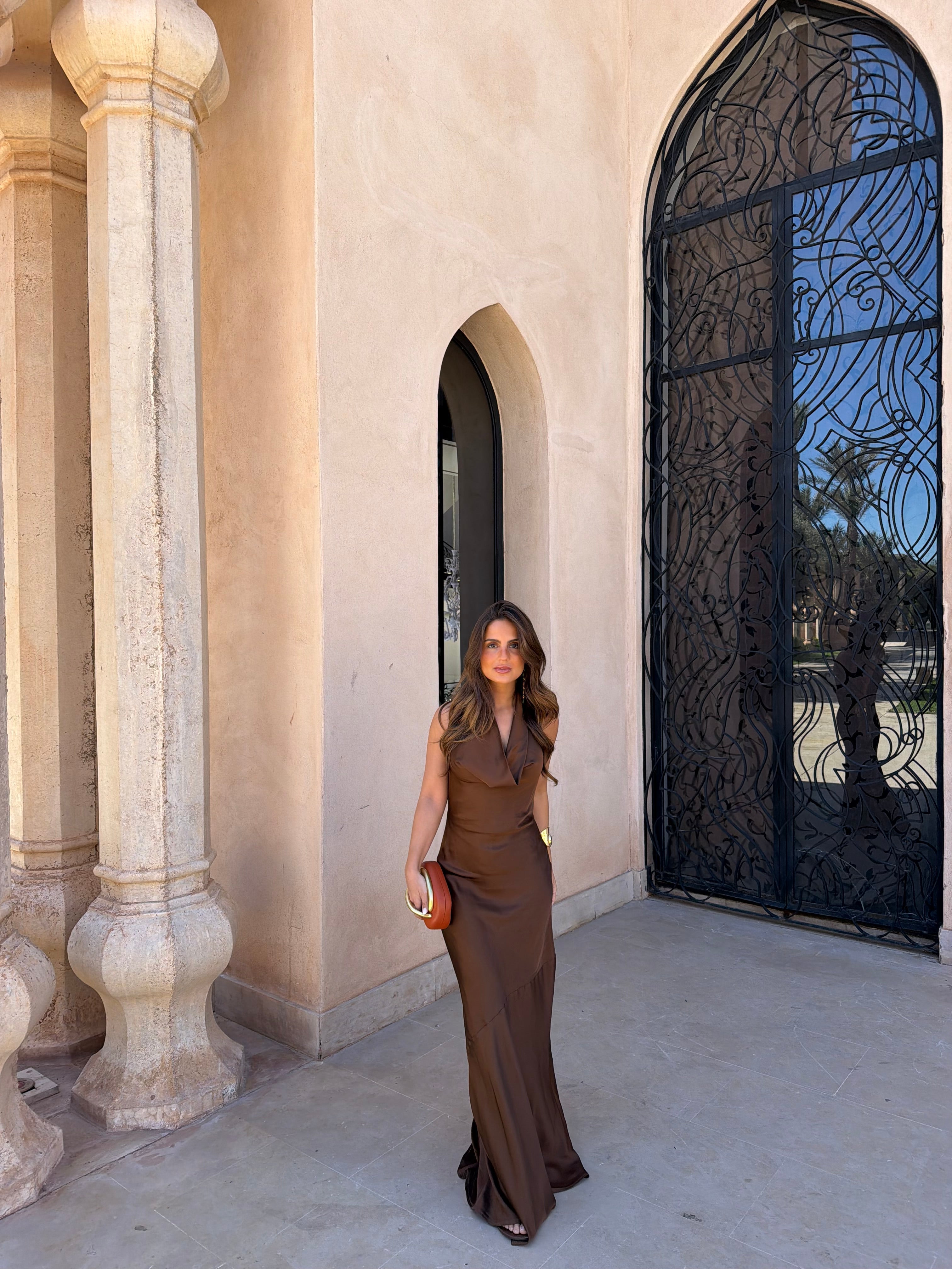 Vestido Alicante marrón