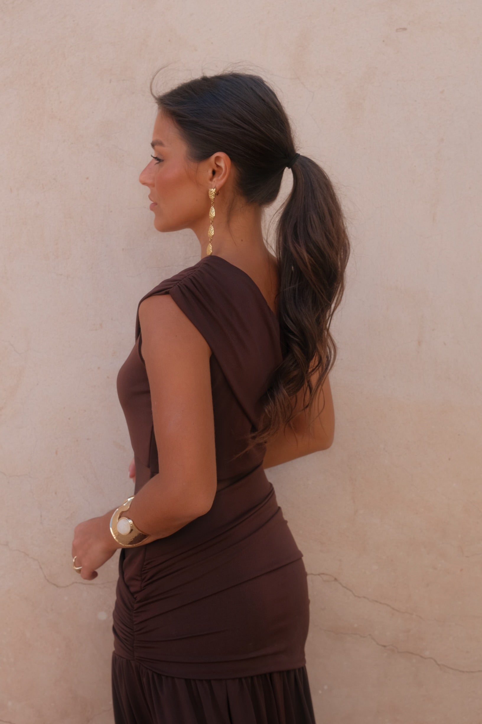 Vestido Dune en Marrón