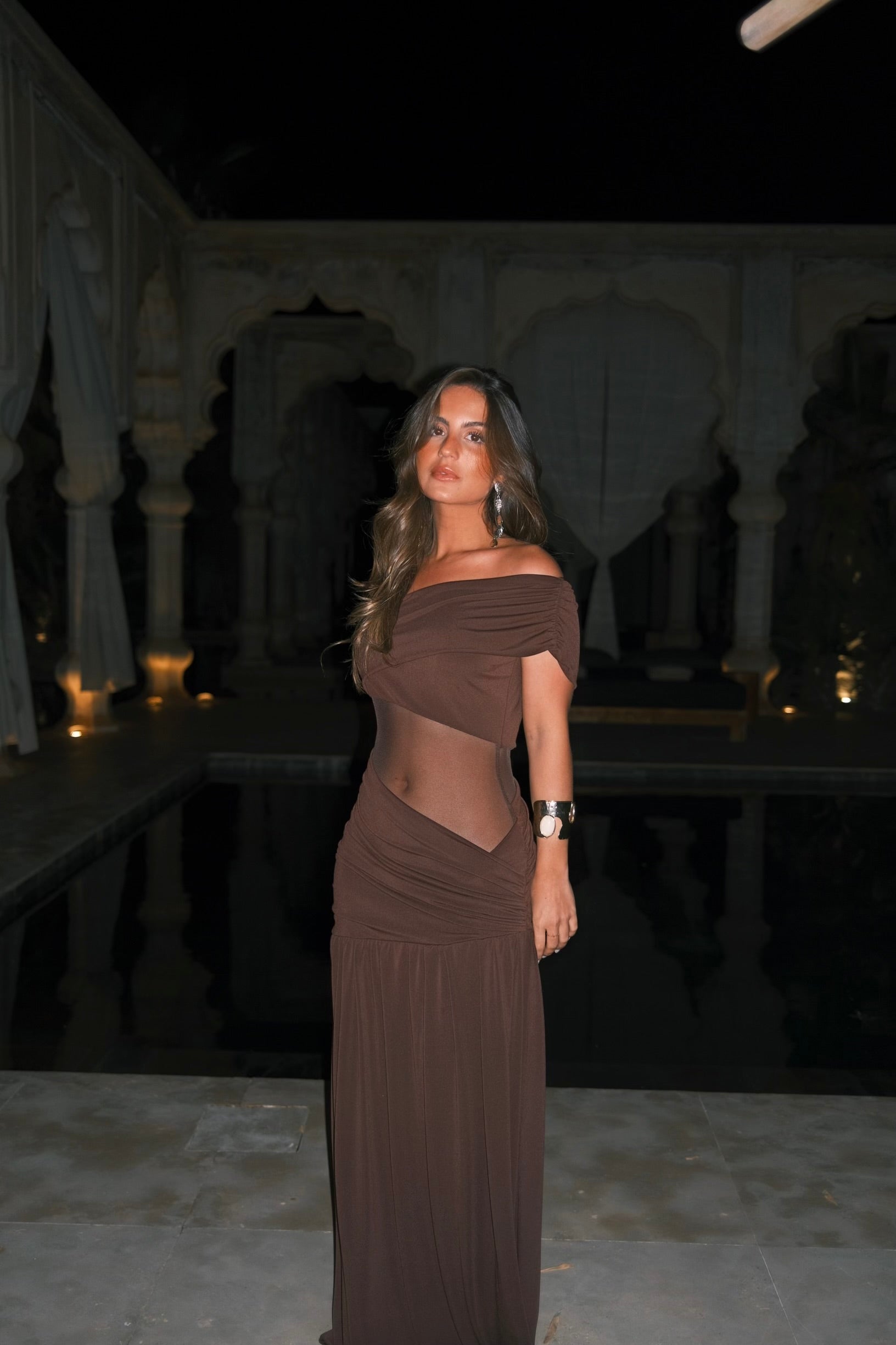 Vestido Dune en Marrón