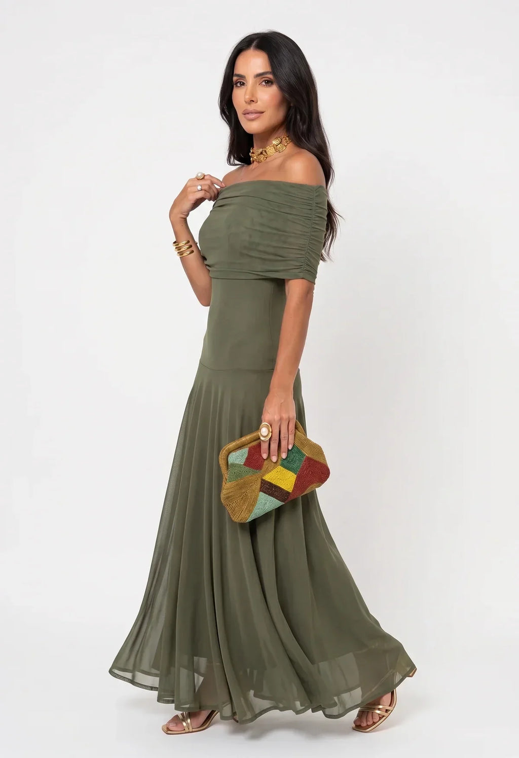 Carla | Vestido maxi elegante y sencillo
